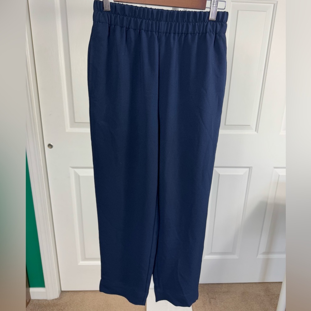 Madewell Pants Wide Leg Elastic Pull On Fairtrade Certified Women’s XXS